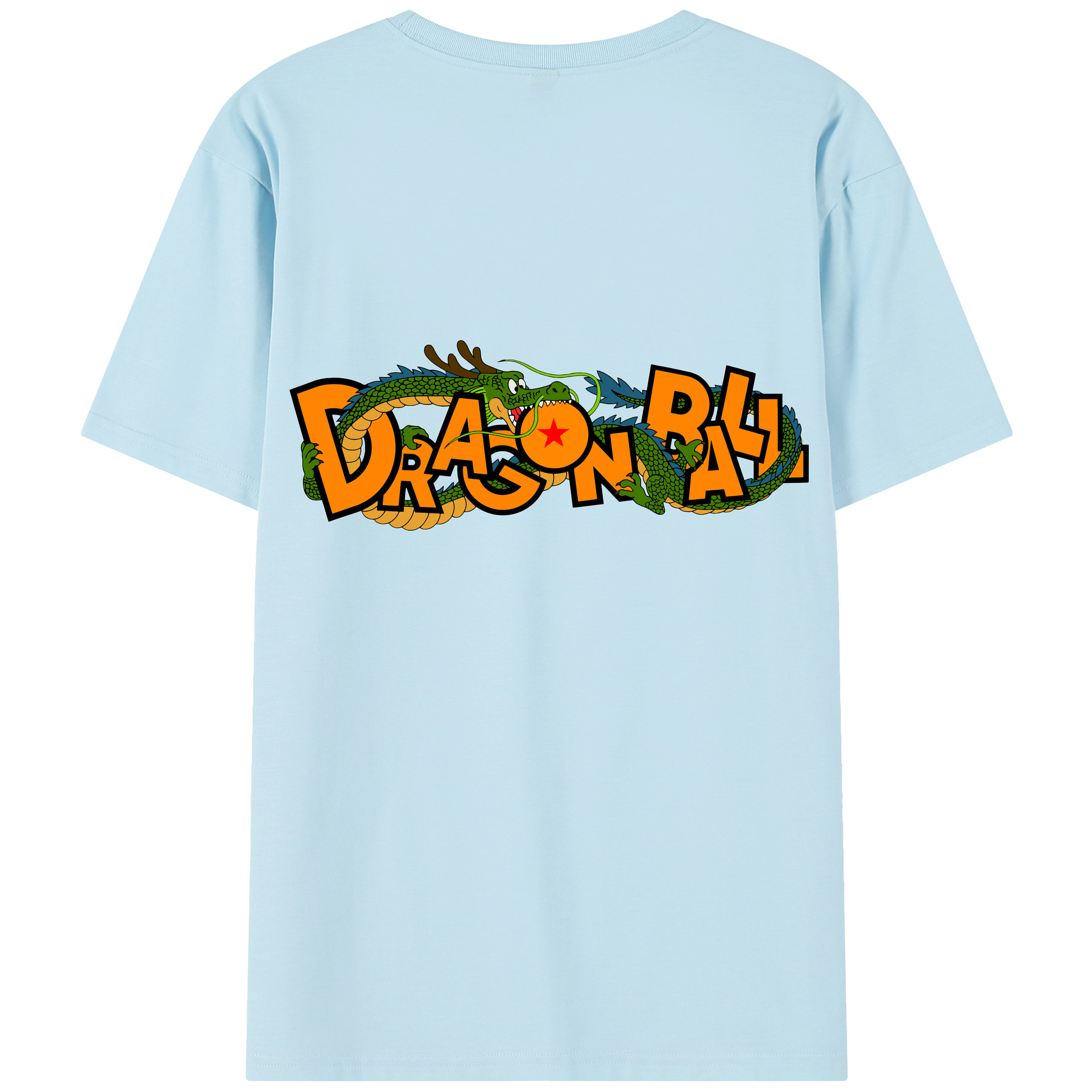 （画像用） ドラゴンボール DRAGON BALL 綿100％半袖Tシャツ（背面プリント）